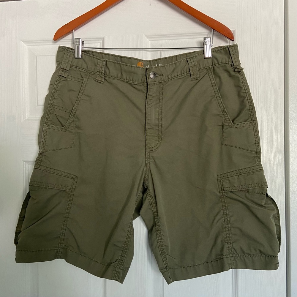 Carhartt mens Rugged Flex Rigby Cargo Shorts size 36 great condition